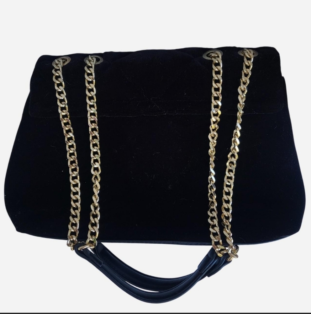 Steve Madden Black and Gold Shoulder Bag - Picture 3 of 3